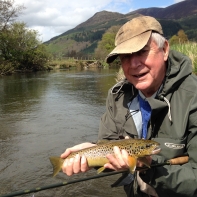 Another one the dry fly for Lister Fielding