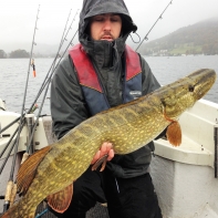 Now there's a nice pike for Leigh Thornton