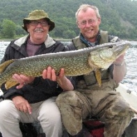 Tony Martin and a his first Pike
